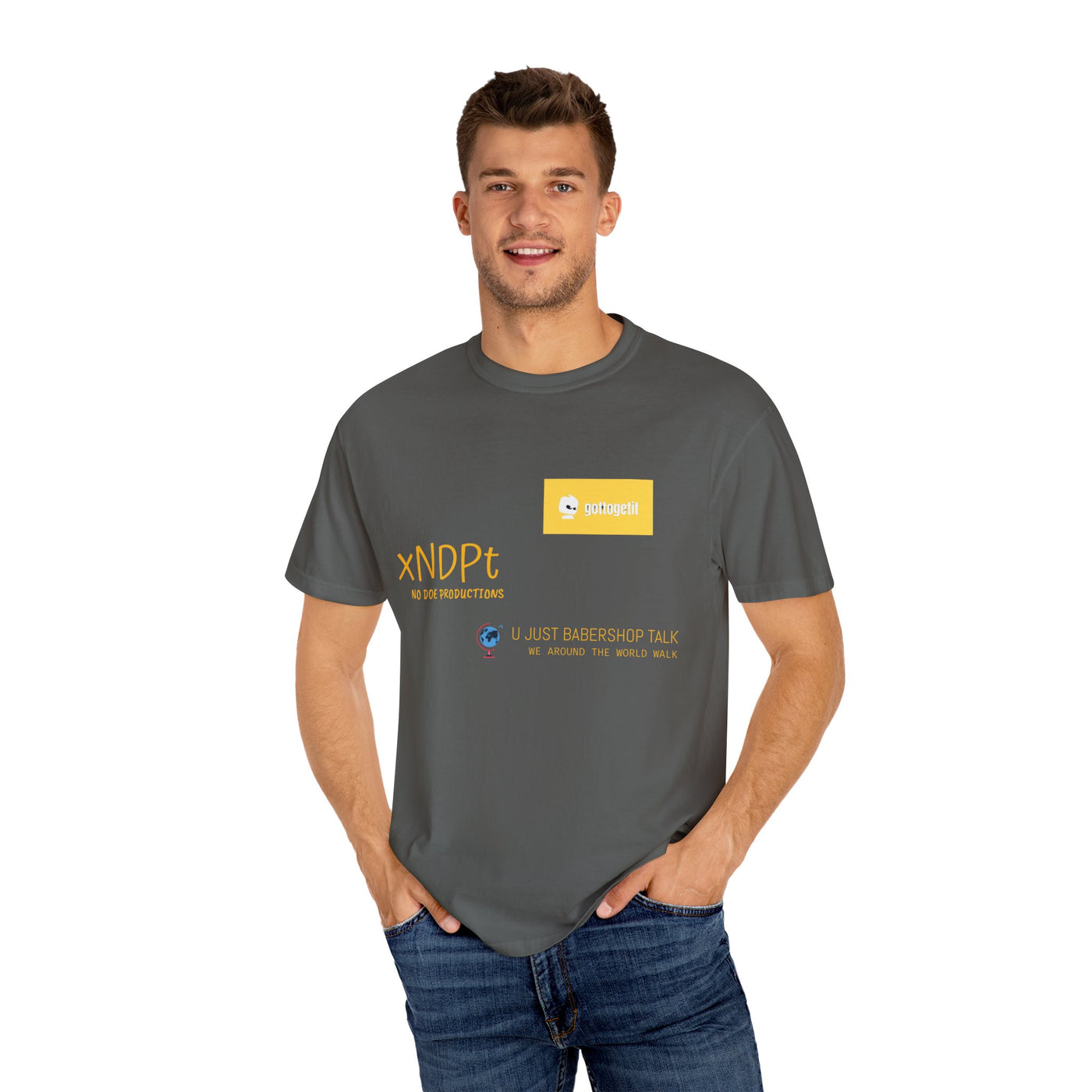 GOTTOGETITprod WORLD WALK Unisex Garment-Dyed T-shirt