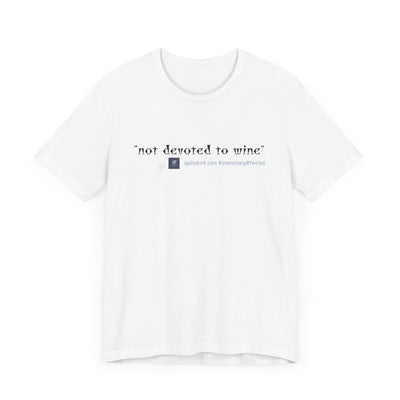GOTTOGETITprod "no devotion" Unisex  Short Sleeve Tee