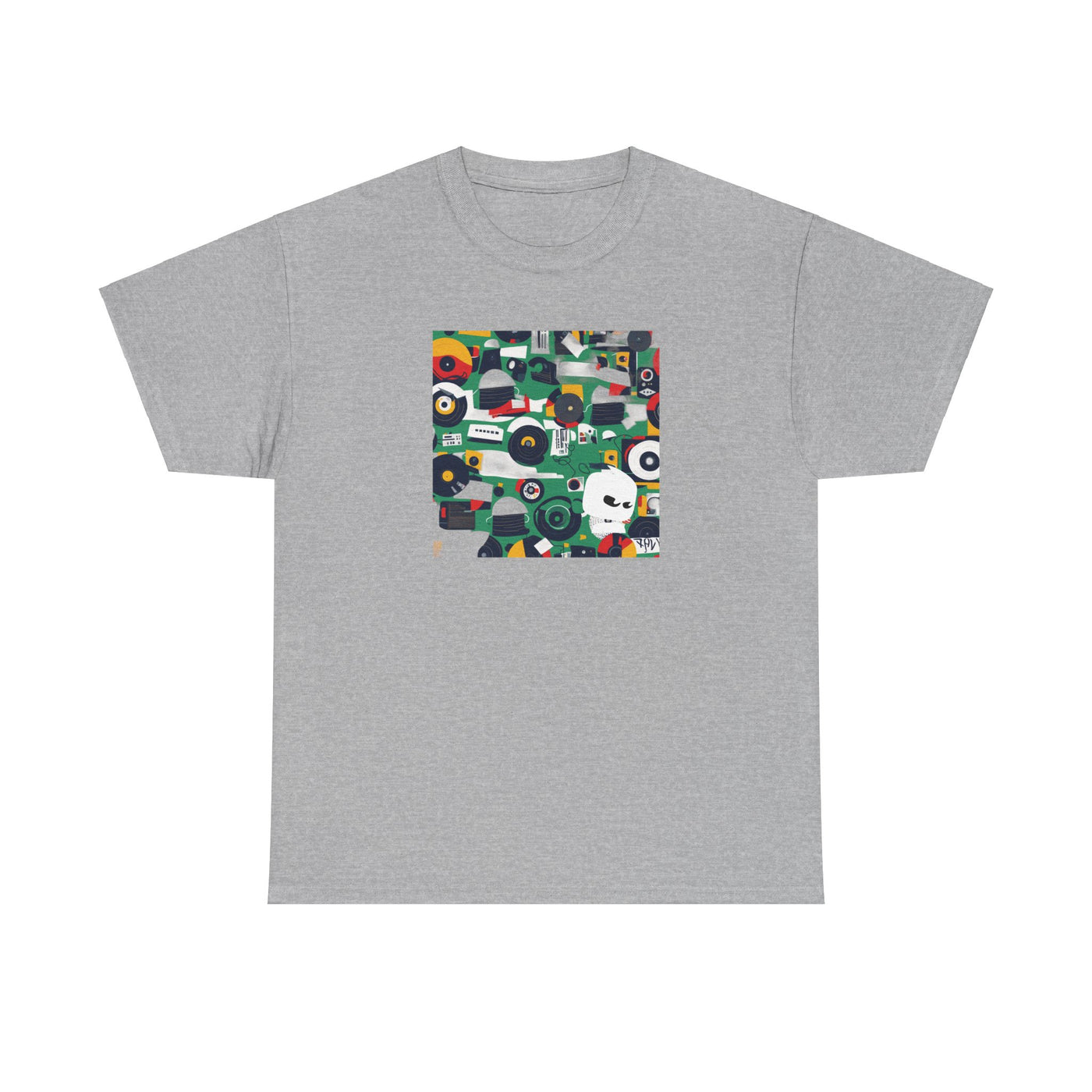 GOTTOGETITprod Menace in Vinyl Tee - Unisex Heavy Cotton T-Shirt