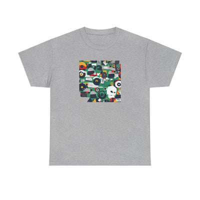 GOTTOGETITprod Menace in Vinyl Tee - Unisex Heavy Cotton T-Shirt