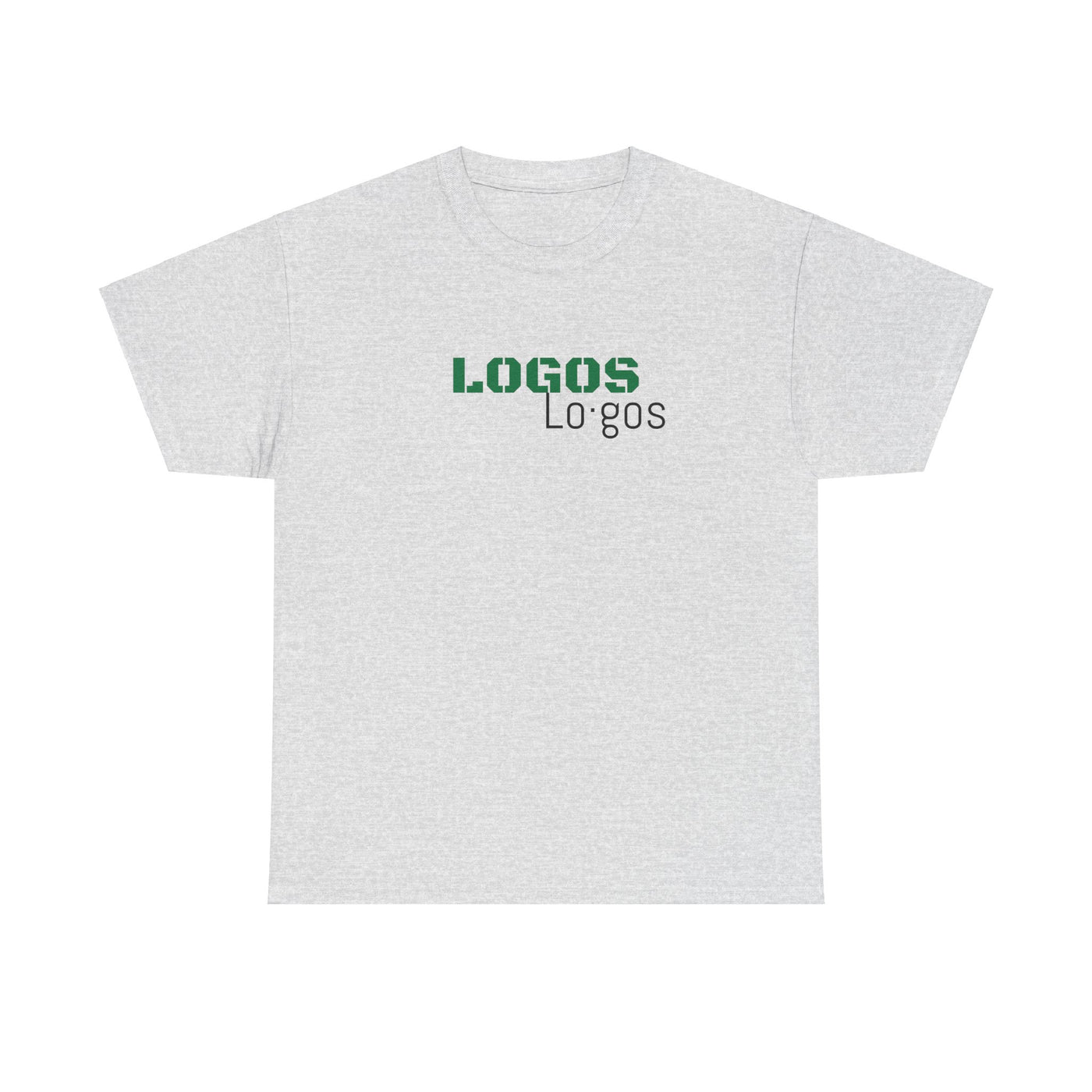 GOTTOGETITprod LOGOS Lo·gos Unisex Heavy Cotton Tee