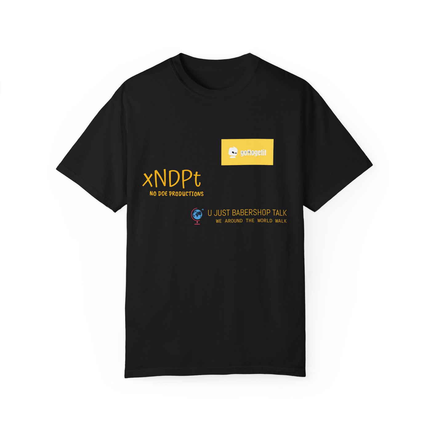 GOTTOGETITprod WORLD WALK Unisex Garment-Dyed T-shirt