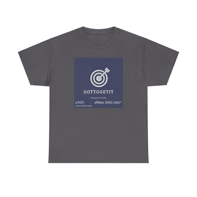 GOTTOGETITprod Graphic Tee, GTGI Logo Turntable Design