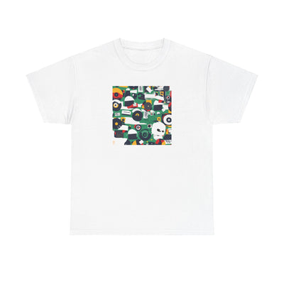 GOTTOGETITprod Menace in Vinyl Tee - Unisex Heavy Cotton T-Shirt