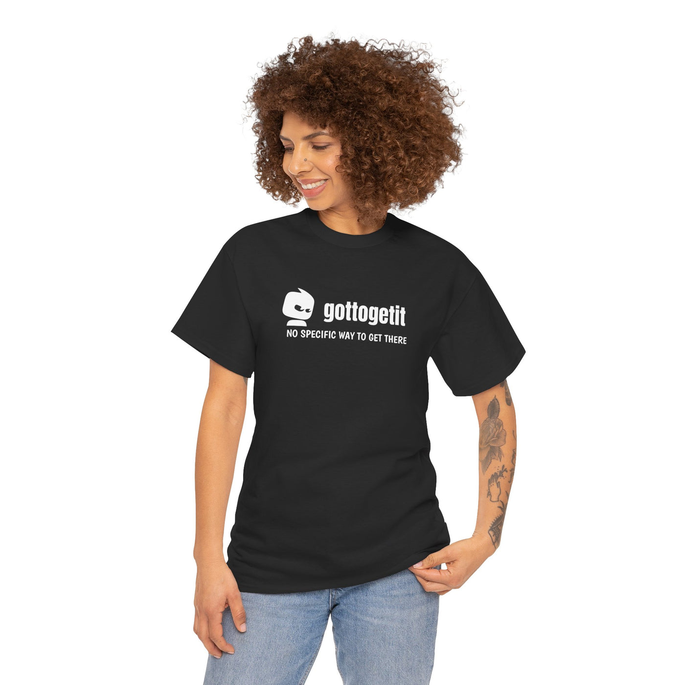 NO SPECIFIC WAY Unisex Heavy Cotton Tee