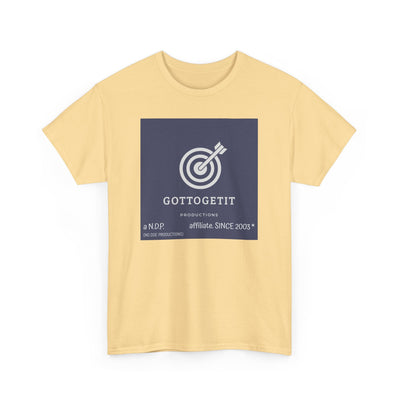 GOTTOGETITprod Graphic Tee, GTGI Logo Turntable Design