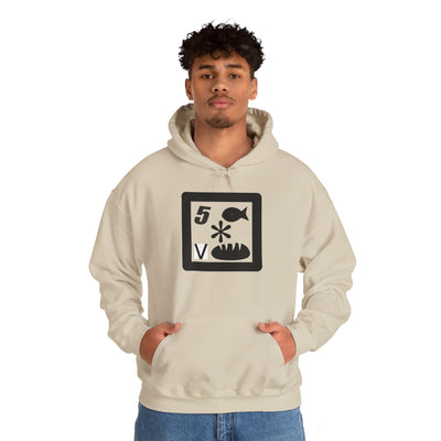 GOTTOGETITprod 5 fish (alt) Unisex Heavy Blend™ Hooded Sweatshirt