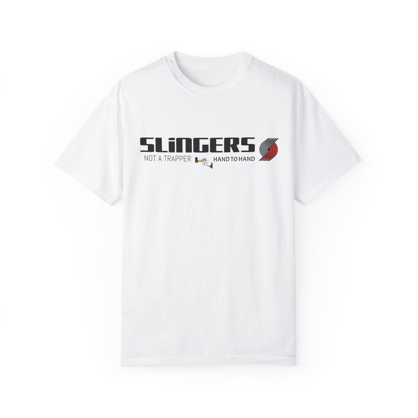 GOTTOGETITprod SLINGERS Unisex Garment-Dyed T-shirt