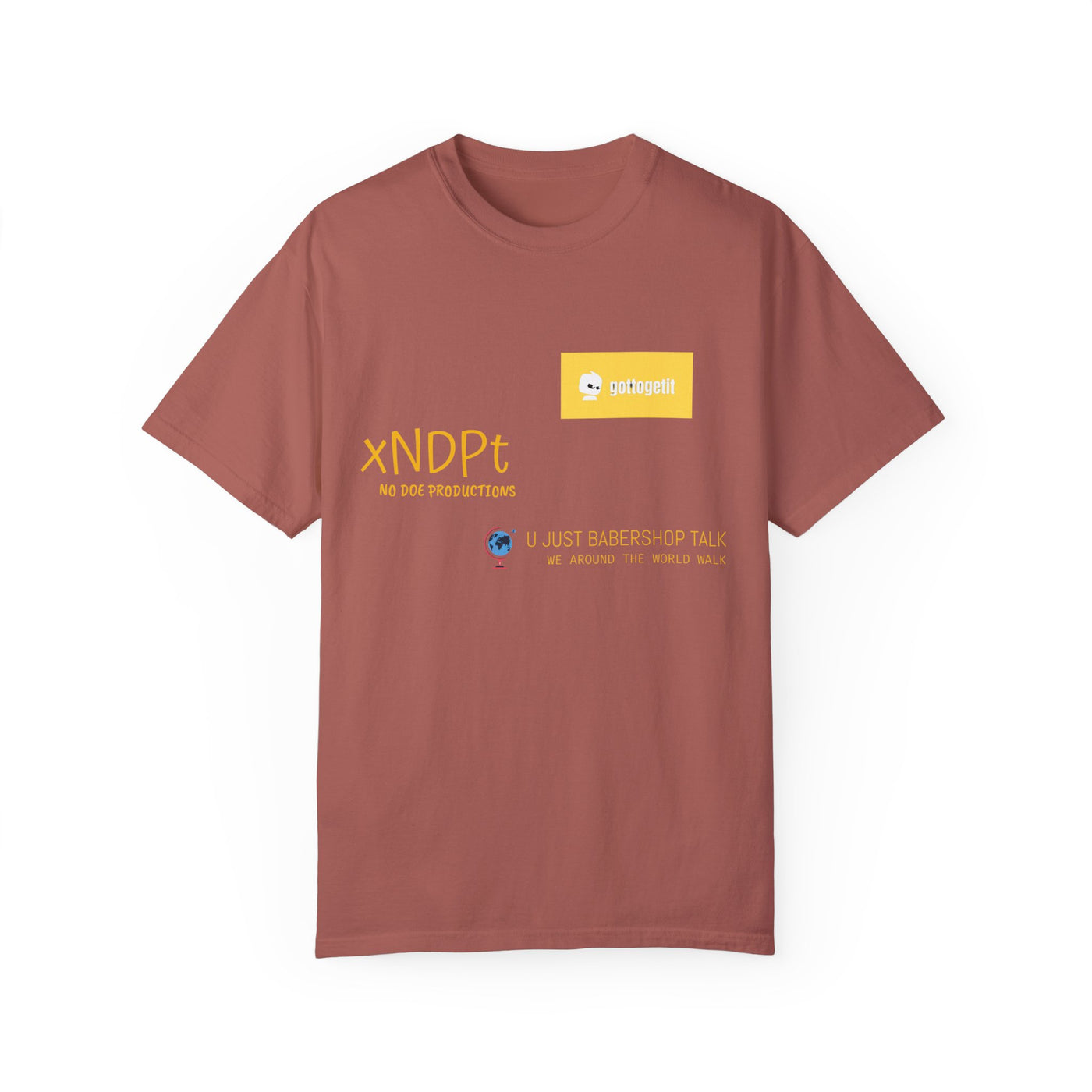 GOTTOGETITprod WORLD WALK Unisex Garment-Dyed T-shirt
