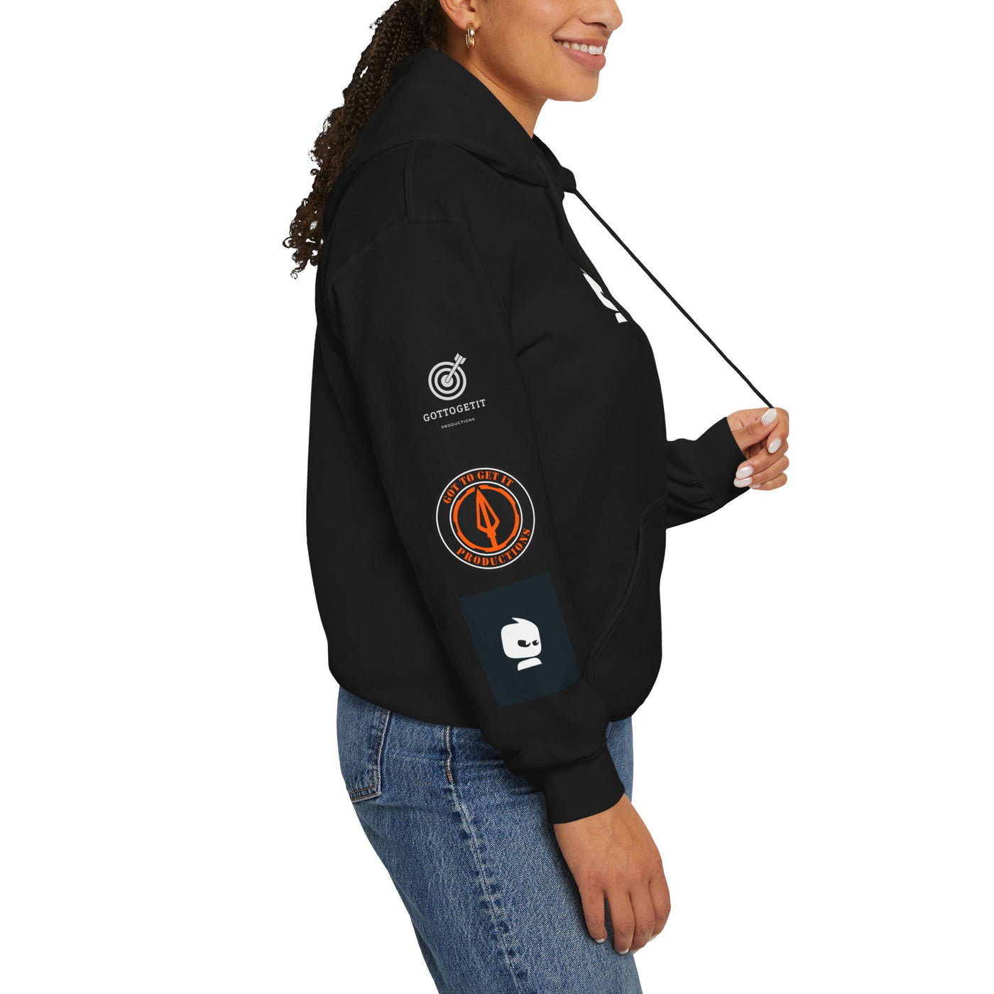 gottogetit logo dos™ Hooded Sweatshirt - gottogetit prod.
