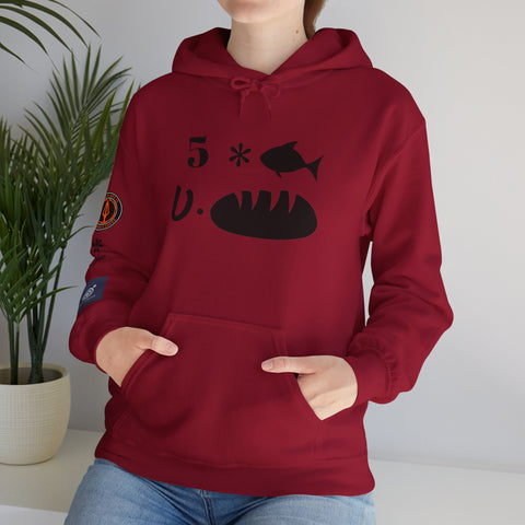 5FISH 5LOAVES Unisex Heavy Blend™ Hooded Sweatshirt