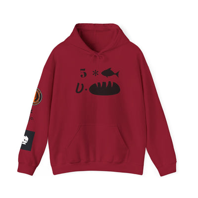 GOTTOGETITprod 5fish LOGO Unisex Heavy Blend™ Hooded Sweatshirt