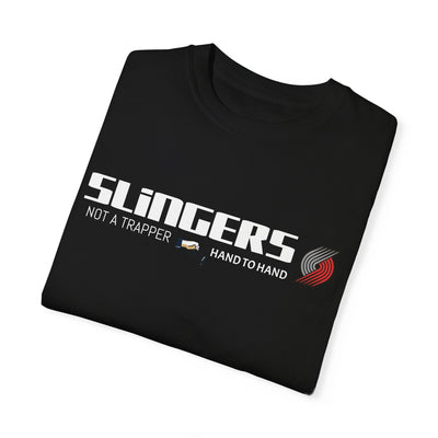 GOTTOGETITprod SLINGERS Unisex Garment-Dyed T-shirt