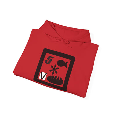 GOTTOGETITprod 5 fish (alt) Unisex Heavy Blend™ Hooded Sweatshirt