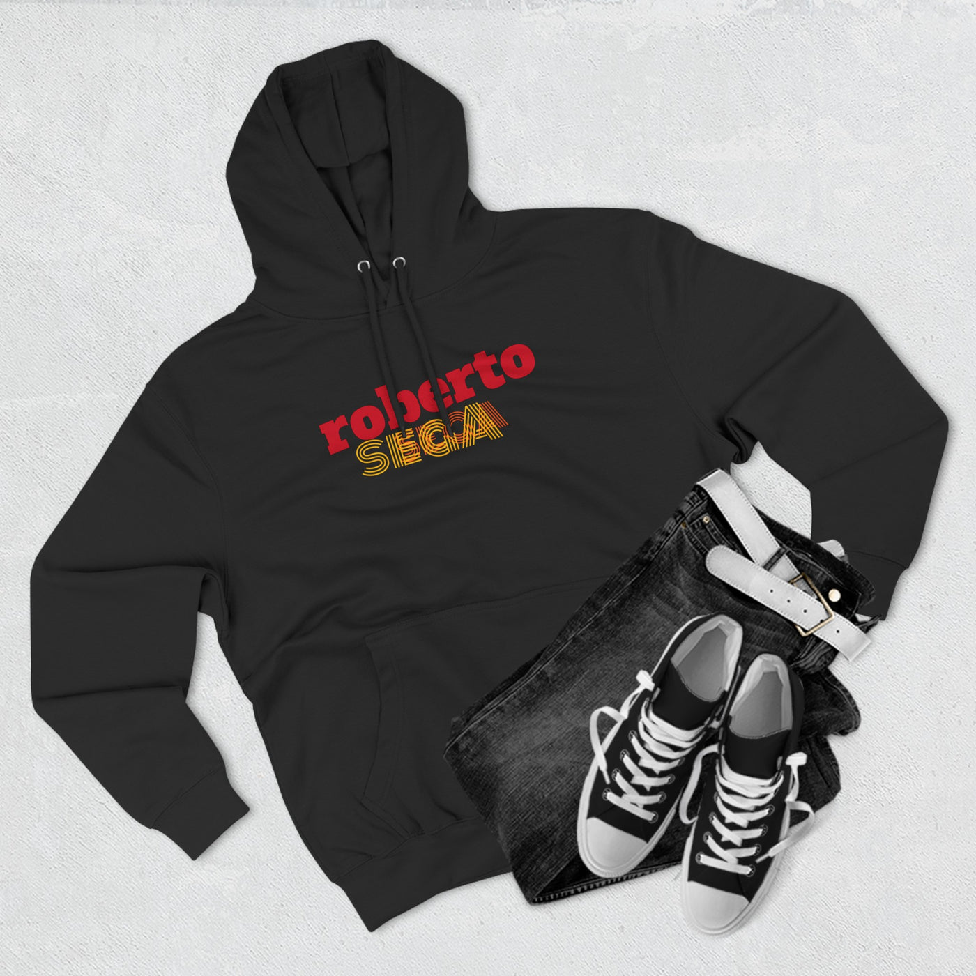 GOTTOGETITprod Bob SEGA Three-Panel Fleece Hoodie