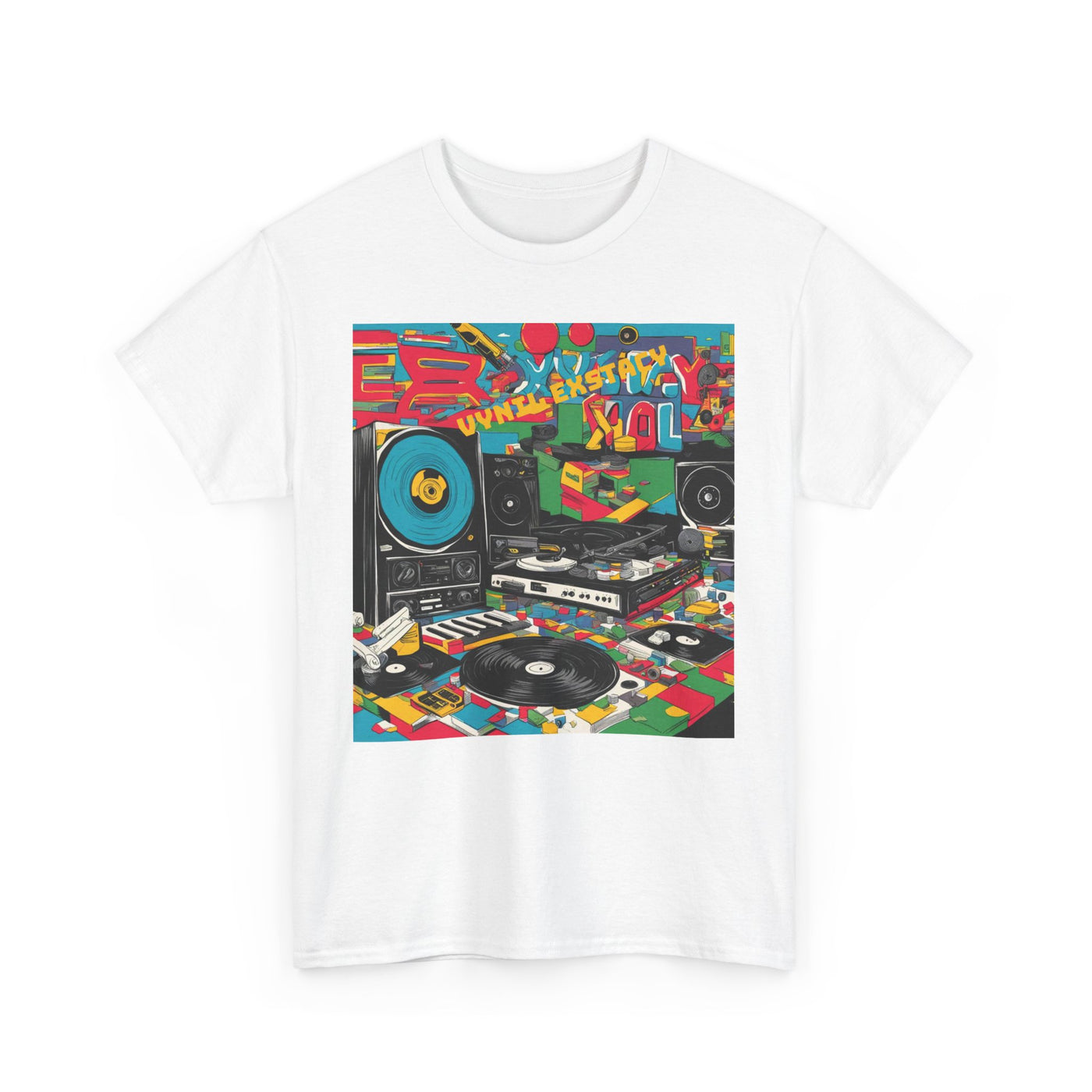 GOTTOGETITprod VYNIL EXSTACY Unisex Heavy Cotton Tee