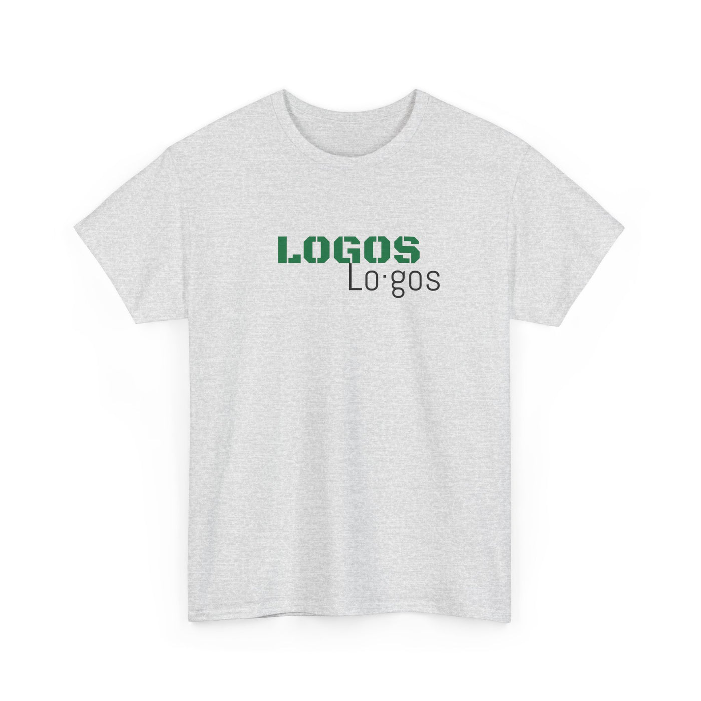 GOTTOGETITprod LOGOS Lo·gos Unisex Heavy Cotton Tee