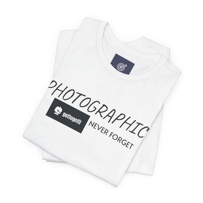 PHOTOGRAPHIC MEMORY Jersey Short Sleeve Tee