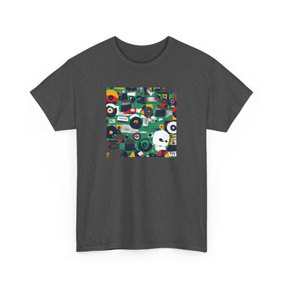 GOTTOGETITprod Menace in Vinyl Tee - Unisex Heavy Cotton T-Shirt