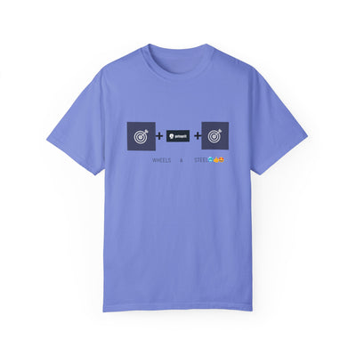GOTTOGETITprod TTABLE WHEELS A STEEL Unisex Garment-Dyed T-shirt