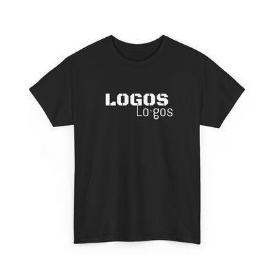 GOTTOGETITprod LOGOS Lo·gos Unisex Heavy Cotton Tee
