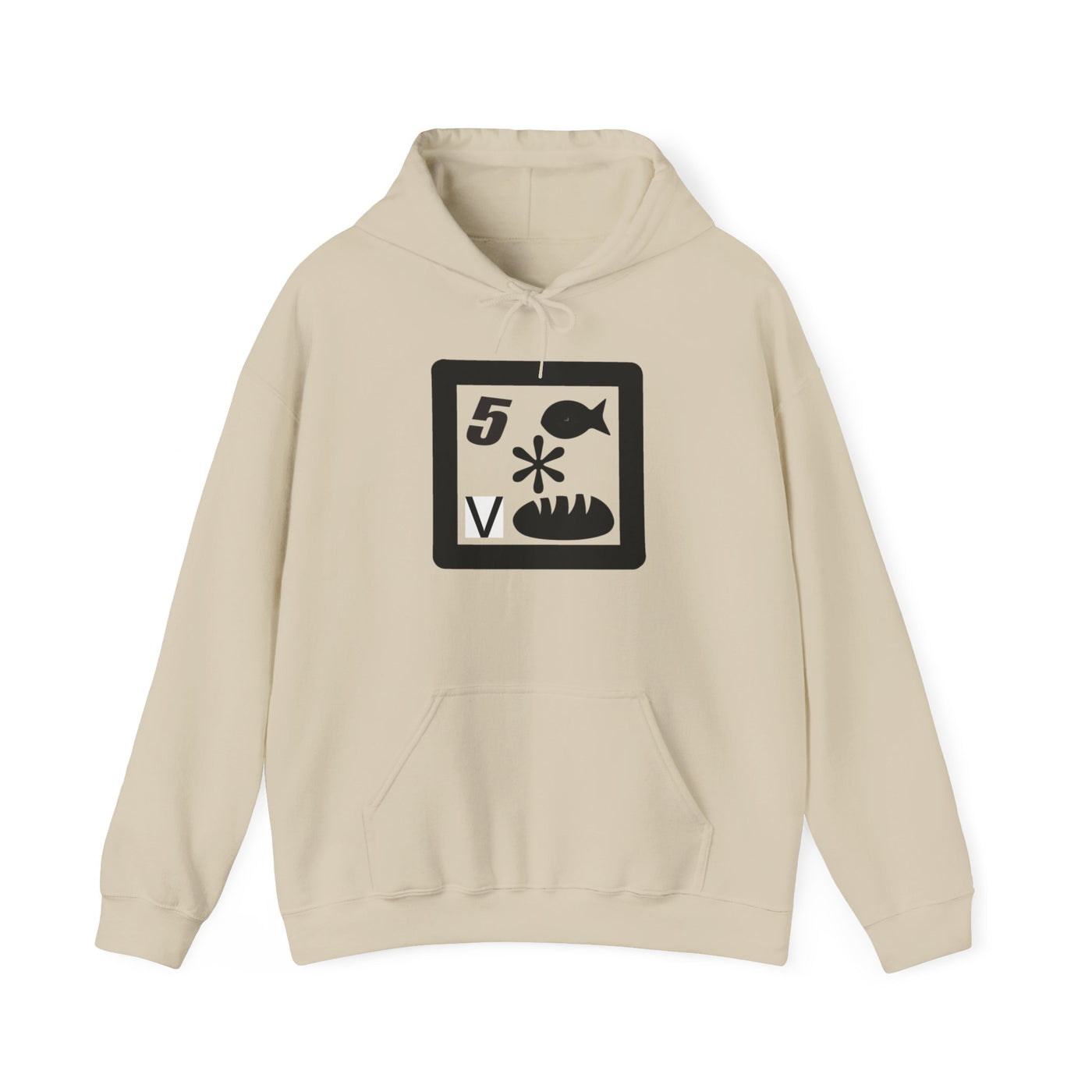 GOTTOGETITprod 5 fish (alt) Unisex Heavy Blend™ Hooded Sweatshirt