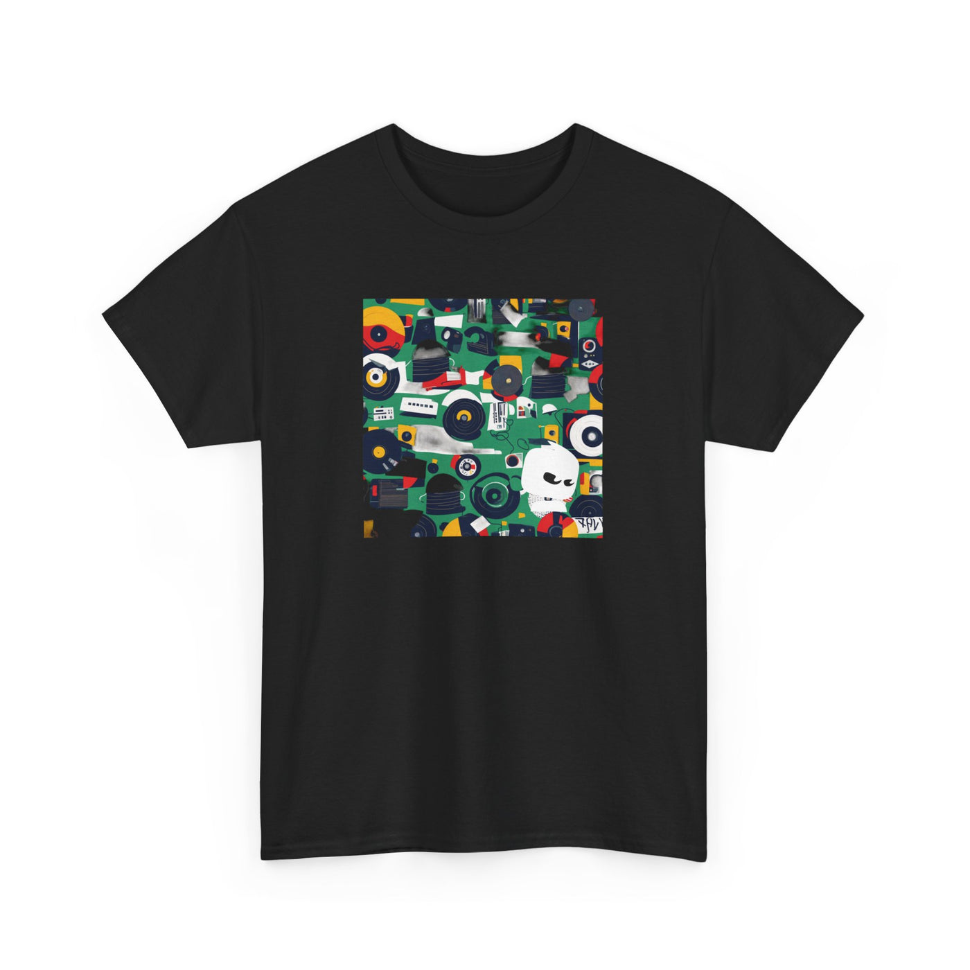 GOTTOGETITprod Menace in Vinyl Tee - Unisex Heavy Cotton T-Shirt