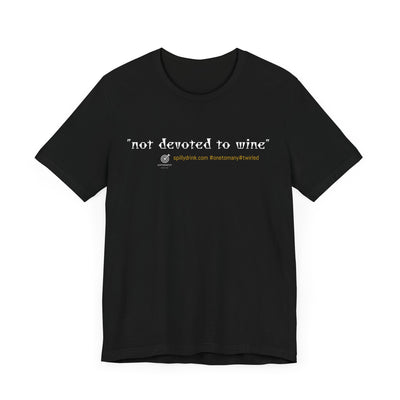 GOTTOGETITprod "no devotion" Unisex  Short Sleeve Tee