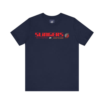 GOTTOGETITprod SLINGERS 4 Unisex Jersey Short Sleeve Tee