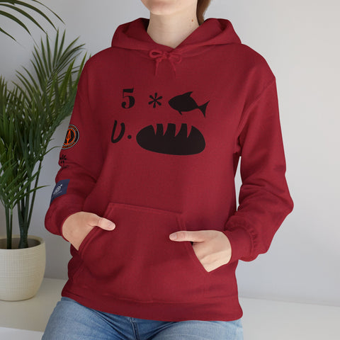 5FISH 5LOAVES Unisex Heavy Blend™ Hooded Sweatshirt