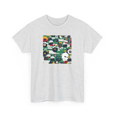 GOTTOGETITprod Menace in Vinyl Tee - Unisex Heavy Cotton T-Shirt