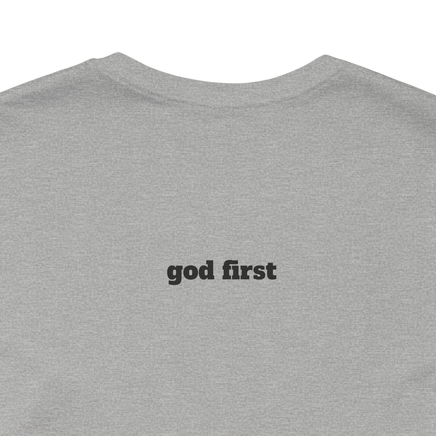 GOTTOGETITprod God first Unisex Heavy Cotton Tee