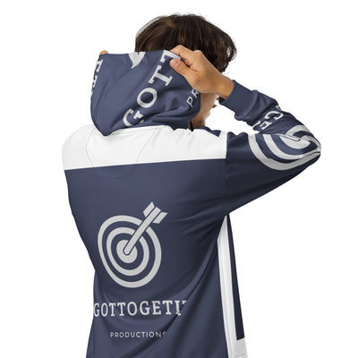 GOTTOGETITprod TURNTABLE Unisex zip hoodie