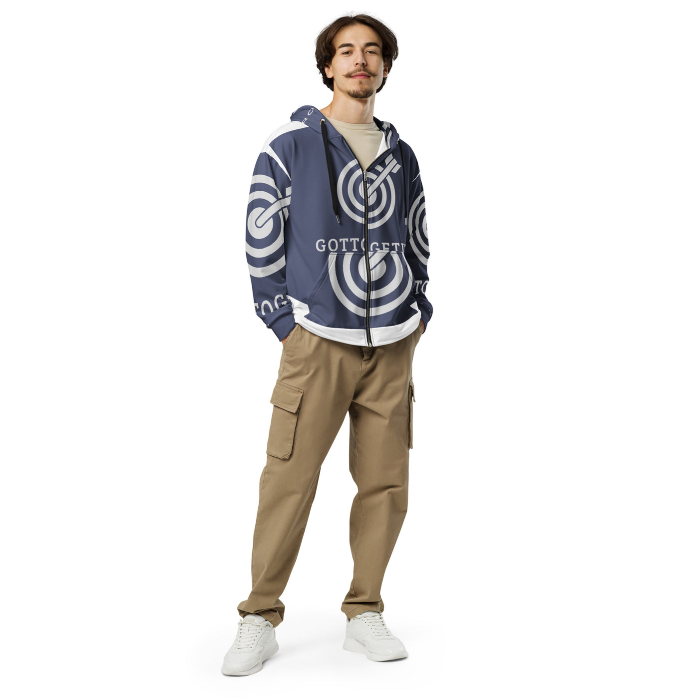 GOTTOGETITprod TURNTABLE Unisex zip hoodie