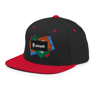 GOTTOGETITprod SPLASH LOGO Snapback Hat
