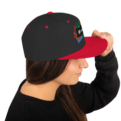 GOTTOGETITprod SPLASH LOGO Snapback Hat