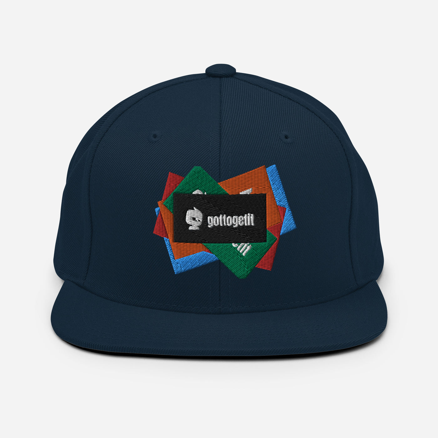 GOTTOGETITprod SPLASH LOGO Snapback Hat