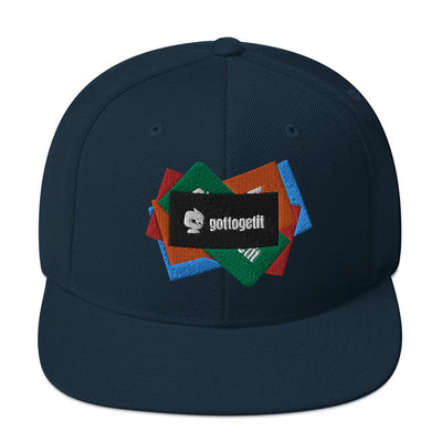 GOTTOGETITprod SPLASH LOGO Snapback Hat