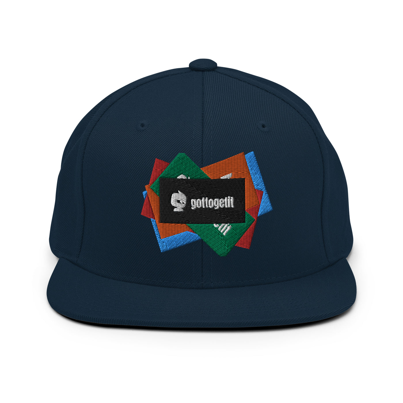 GOTTOGETITprod SPLASH LOGO Snapback Hat