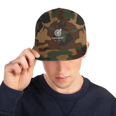 GOTTOGETITprod TURNTABLE TARGET GROWTH Snapback Hat