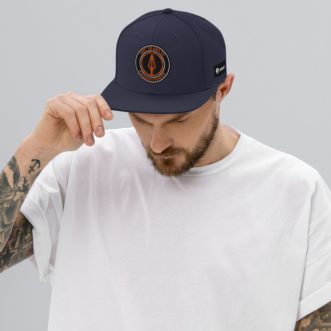 GOTTOGETITprod MILI PATCH Snapback Hat