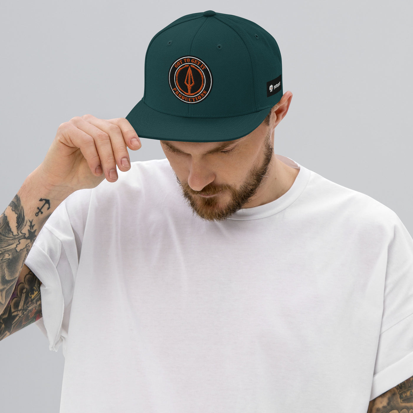 GOTTOGETITprod MILI PATCH Snapback Hat