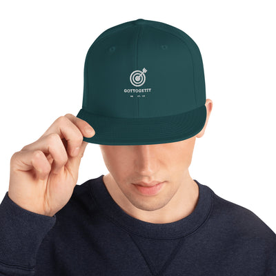 GOTTOGETITprod TURNTABLE TARGET GROWTH Snapback Hat