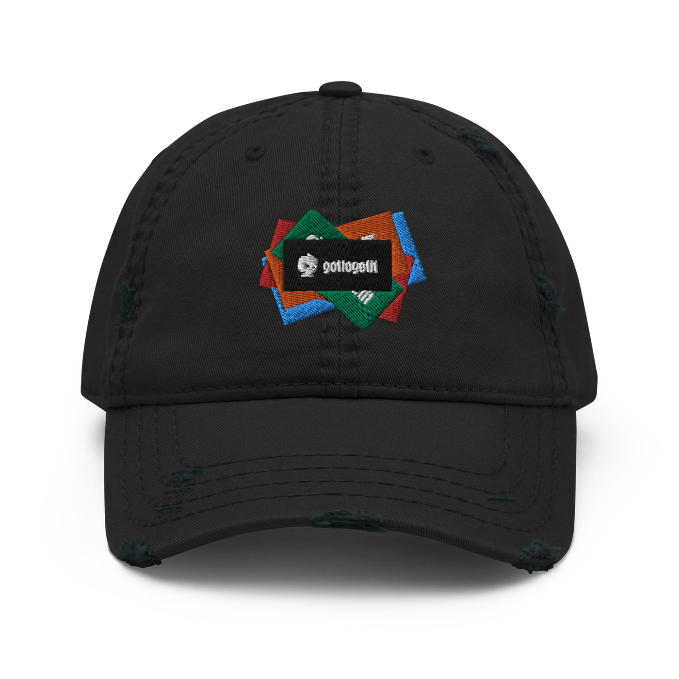GOTTOGETITprod SLAPSH GOTO Distressed Dad Hat