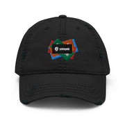 SLAPSH GOTO Distressed Dad Hat