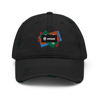 GOTTOGETITprod SLAPSH GOTO Distressed Dad Hat