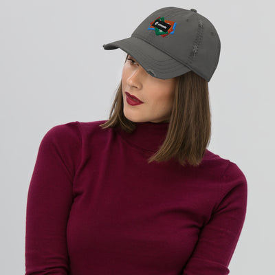 GOTTOGETITprod SLAPSH GOTO Distressed Dad Hat