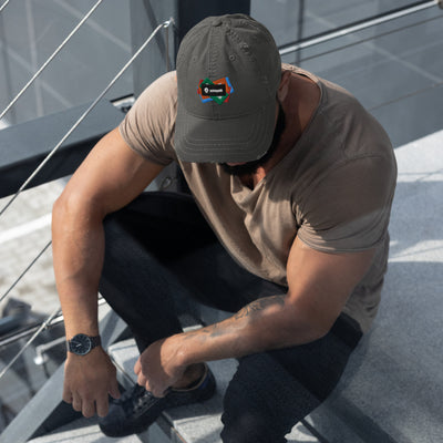 GOTTOGETITprod Splash Padre Distressed Dad Hat