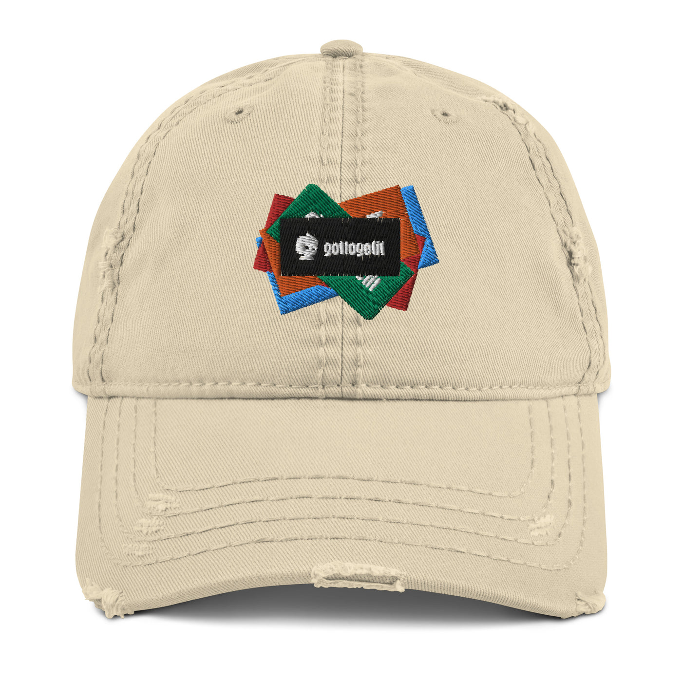 GOTTOGETITprod SLAPSH GOTO Distressed Dad Hat