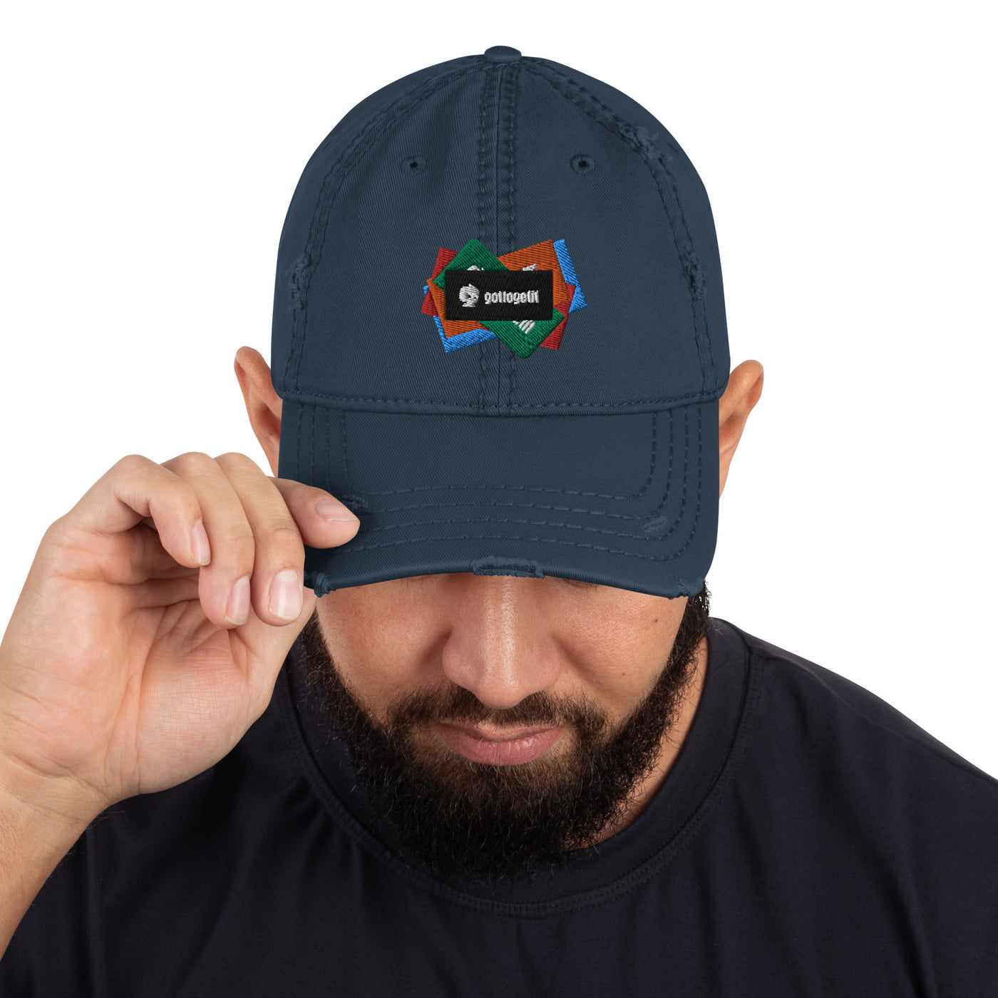 GOTTOGETITprod splash padreDistressed Dad Hat